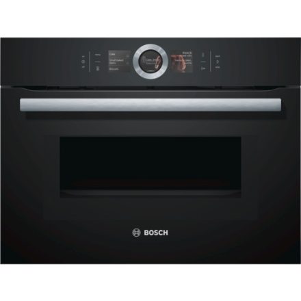 Bosch Serie 8 CMG676BB1 sütő 45 L 1000 W Fekete