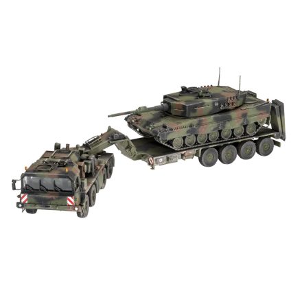 Revell SLT 50-3 "Elefant" + Leopard 2A4 Tank model Szerelőkészlet 1:72