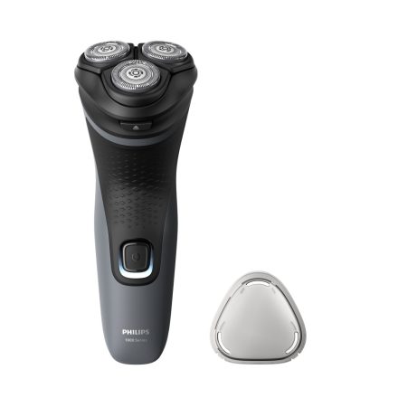 Philips S1142/00 férfi borotva Rotációs/forgófejes borotva Vágó Fekete, Szürke