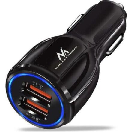  Maclean MCE478B Autós 2xUSB Töltő (5V / 3.1A) (MCE478B)