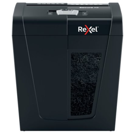 Rexel Secure X8 iratmegsemmisítő Keresztbe vágás 70 dB Fekete