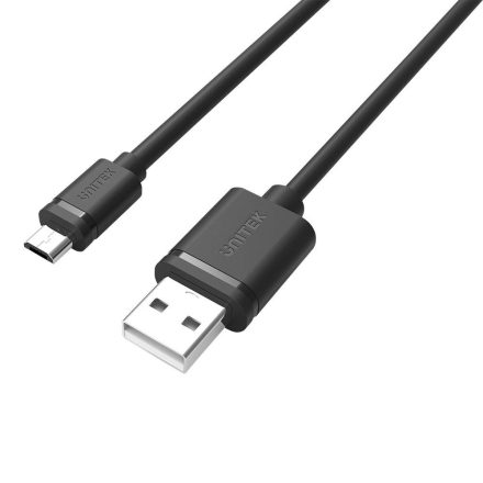 UNITEK Y-C434GBK USB kábel 1,5 M USB 2.0 USB A Micro-USB B Fekete