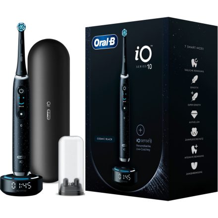 Oral-B iO Series 10 Elektromos fogkefe - Fekete