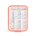 Kábelrögzítő készlet - 5-10 mm, 125 db-os