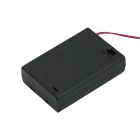 Elemtartó AA x 3 Fedél+kapcs.