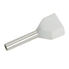 Érvéghüvely 2x0,50mm2 • fehér