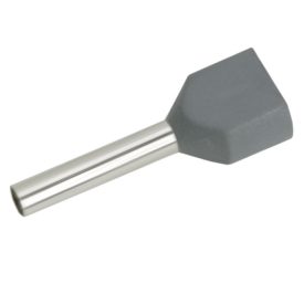 Érvéghüvely 2x0,75mm2 • szürke