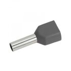 Érvéghüvely 2x4,00mm2 • szürke