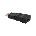 HDMI dugó - HDMI aljzat  -180'-