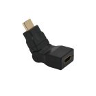 HDMI dugó - HDMI aljzat  -180'-