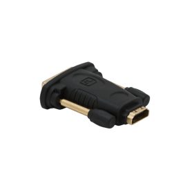 DVI dugó - HDMI aljzat -aranyozott-