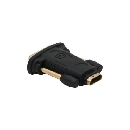 DVI dugó - HDMI aljzat -aranyozott-