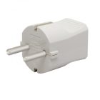 Lengő dugó (műanyag) 230V~ 50Hz / 16A -fehér-