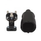 Lengő dugó 250V~50Hz / 16A -fekete-