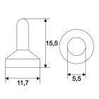 Vízzáró sapka (11,7x15,5)