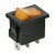 Kapcsoló billenő • sárga  (off-on • 6A-250V)