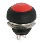 Nyomógomb • piros (off-(on) • 1A-250V)