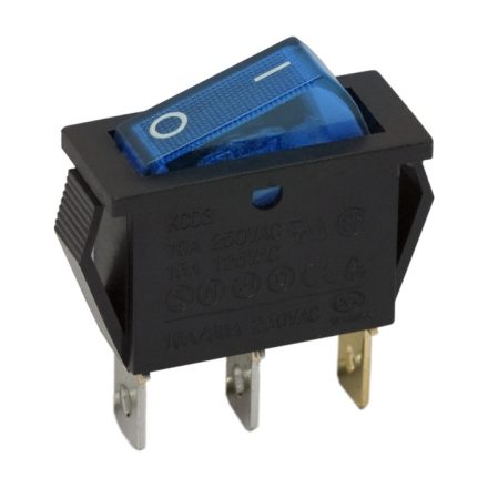 Kapcsoló billenő • kék (off-on • 1ák • 16A-250V)