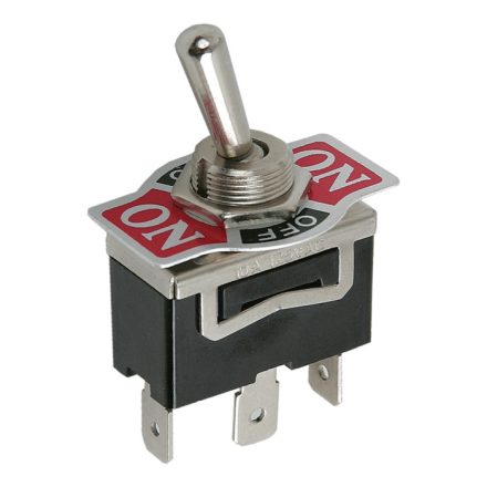 Kapcsoló karos (on-off-on • 1ák • 10A-250V)