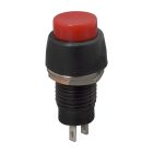 Nyomógomb kapcs. • piros  (on-off • 2A-250V)