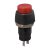 Nyomógomb kapcs. • piros  (on-off • 2A-250V)