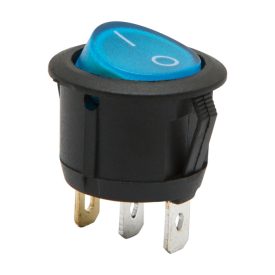 Kapcsoló billenő • kék (on-off • 6A-250VAC)