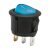 Kapcsoló billenő • kék (on-off • 6A-250VAC)