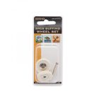 Panelfúró kiegészítő - Polírfilc szett - 3db