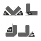 Hegesztőmágnes - 45° - 90° - 135° - max 9 kg