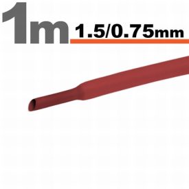 1,5/0,75 piros zsugorcső