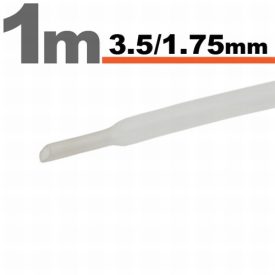 3,5/1,75 transparent zsugorcső