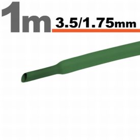 3,5/1,75 zöld zsugorcső