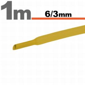 6,0/3,0 sárga zsugorcső