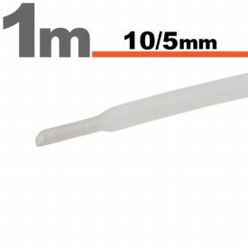 10,0/5,0 transparent zsugorcső