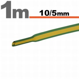 10,0/5,0 zöld/sárga zsugorcső