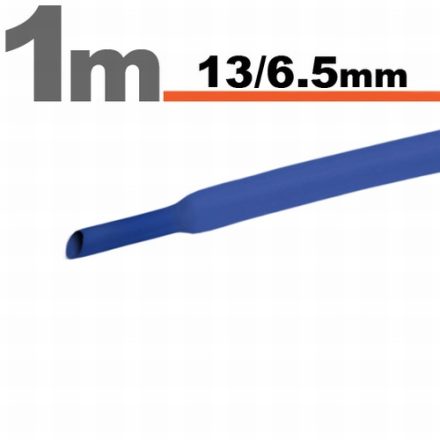 13/6,5 kék zsugorcső