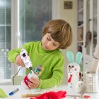 Ragasztópisztoly - mintás - 7 mm - 220V-240V, 15W