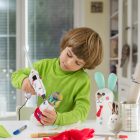 Ragasztópisztoly - mintás - 7 mm - 220V-240V, 15W