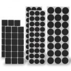 Öntapadós filcpárna 120db/csom. Fekete