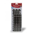 Öntapadós filcpárna 120db/csom. Fekete