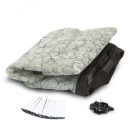 Szúnyogháló függöny ajtóra -mágneses- 100x210cm - virág