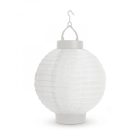 Szolár lampion - fehér - hidegfehér LED-es - 21 cm