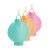 Szolár lampion - 3 színben - hidegfehér LED-es - 21 cm