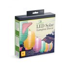 Szolár lampion - 3 színben - hidegfehér LED-es - 21 cm