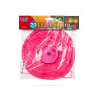 Lampion -LED-es - 20 cm - magenta