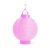 Lampion -LED-es - 20 cm - rózsaszín
