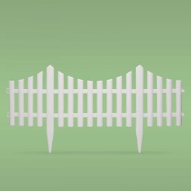 Virágágyás szegély / kerítés