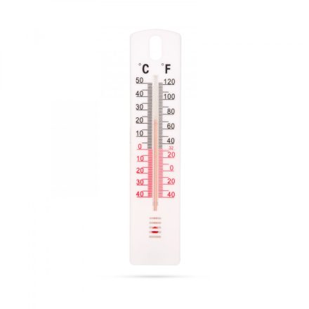 Műanyag hőmérő kül- és beltéri ~20 cm