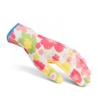 Kerti kesztyű - mintás, csúszásmentes - M