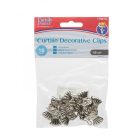 Díszcsipesz, kicsi, króm 10 db